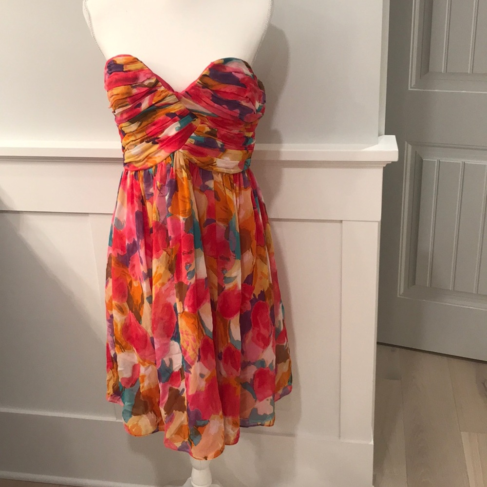 Sweetheart neckline colorful summer cocktail dress